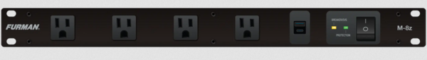 15A POWER CONDITIONER WITH EVS SURGE PROTECTION, 12 OUTLETS, USB-A & USB-C CHARGING, 1RU